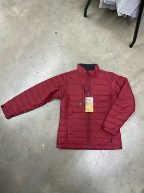 Ariat Kids Red Quilted Puffer Jacket